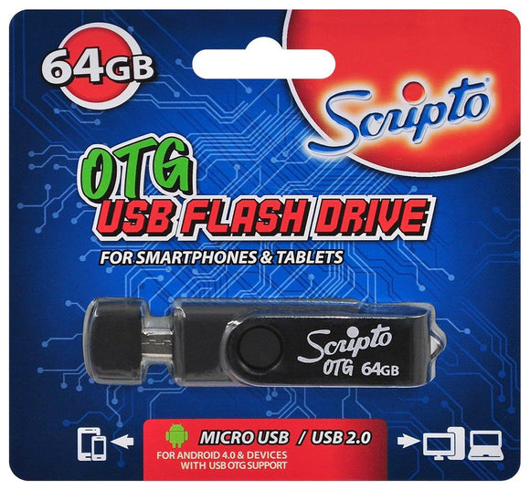 SCRIPTO OTG FLASH DRIVE - 64 Gb