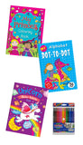 Colour Activity Essential - 4 Piece - Boy & Girl Themes